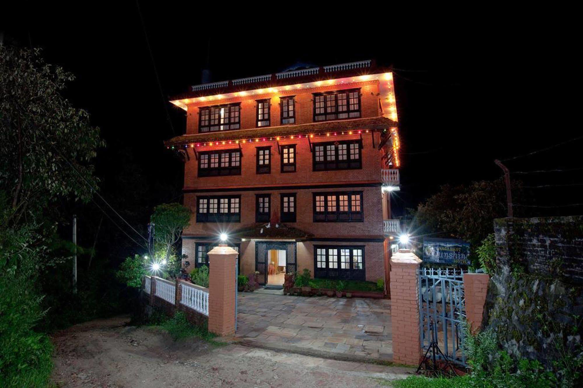 Nagarkot Sunshine Hotel Baluwapati Deupur Exterior foto